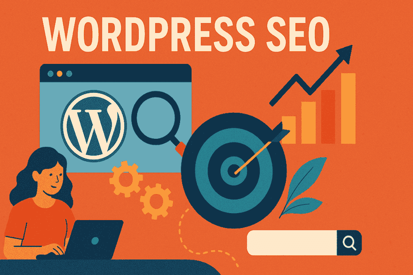 This image shows WPWebsiteFix WordPress SEO services focused on higher rankings, traffic growth, and visibility.