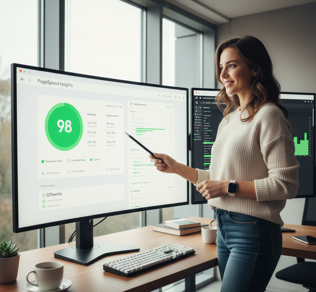 This image shows WPWebsiteFix WordPress Landing Pages Design & Development creating high-converting pages and blogs..