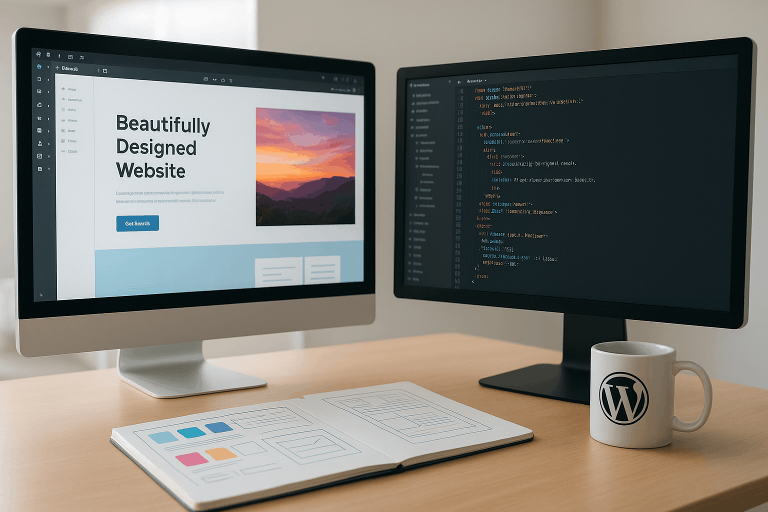 Create visually stunning, high-performing WordPress themes with our expert WordPress Theme Development Service.