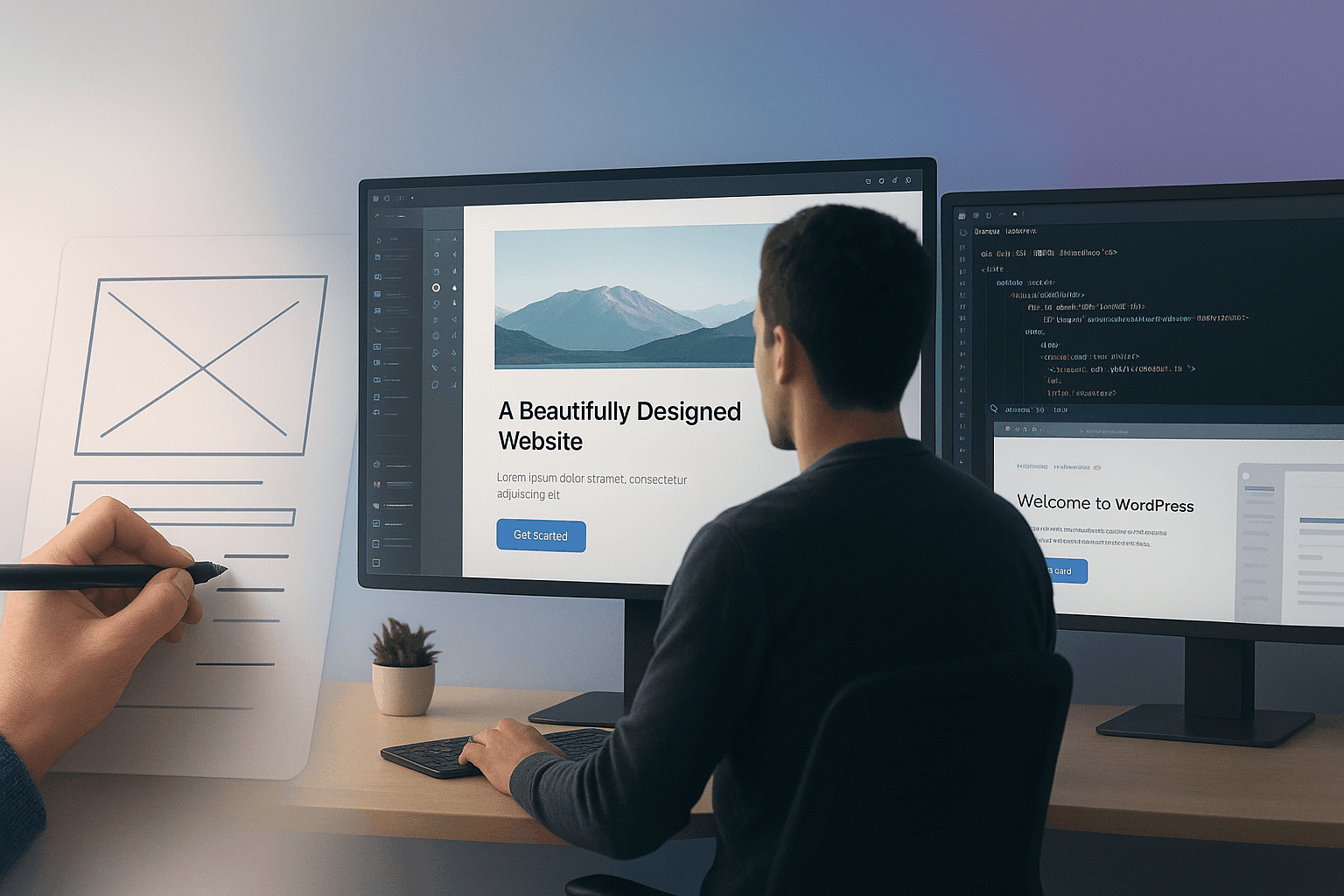 Create visually stunning, high-performing WordPress themes with our expert WordPress Theme Development Service.