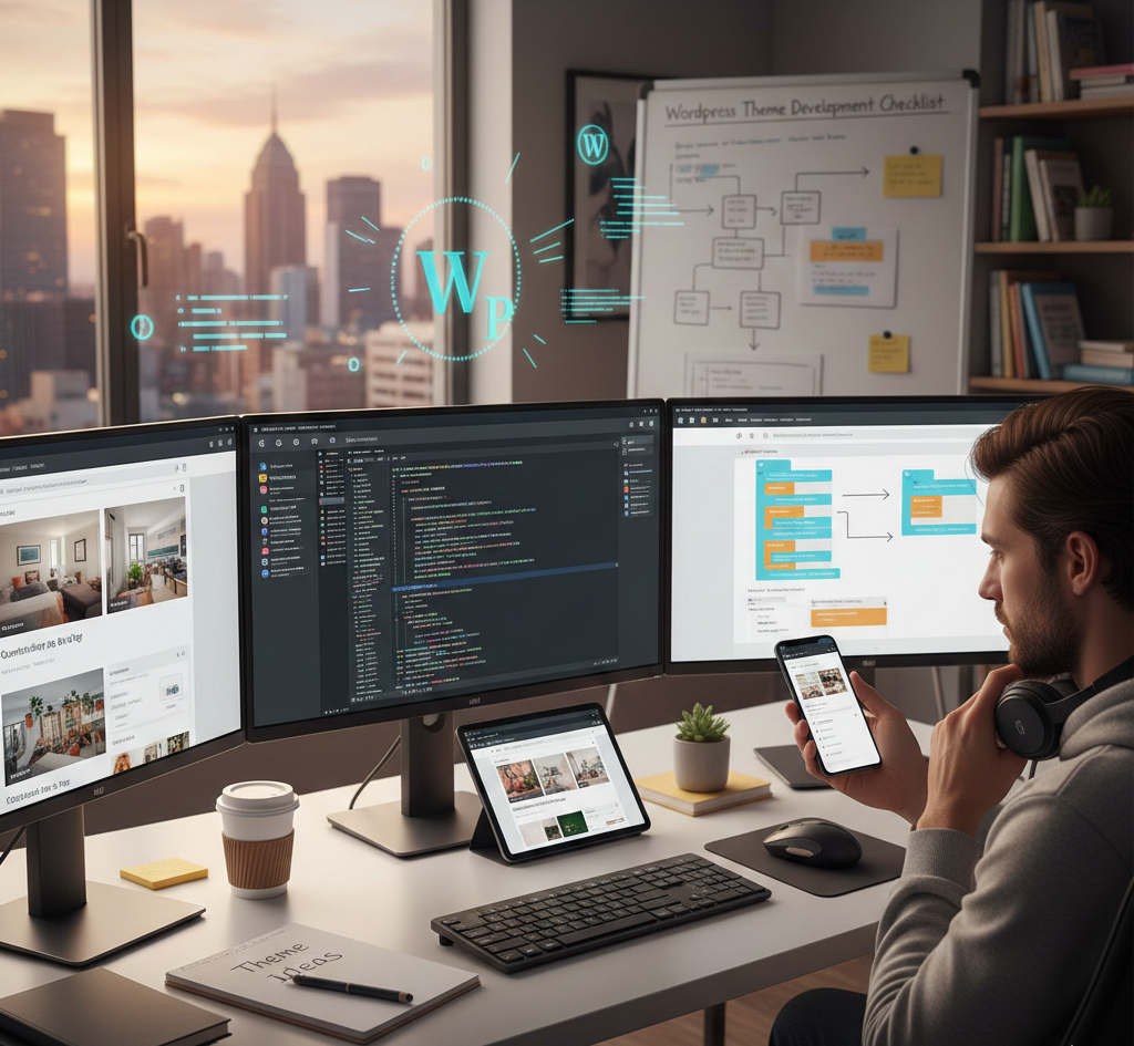 Create visually stunning, high-performing WordPress themes with our expert WordPress Theme Development Service.